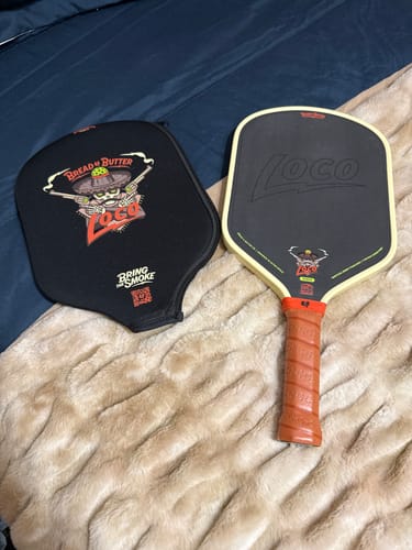 Customer photo review of The Loco 16mm Pickleball Paddle- Hybrid (PRE-ORDER) (READ DESCRIPTION)