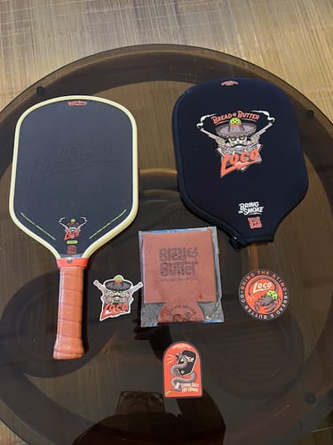 Customer photo review of The Loco 16mm Pickleball Paddle- Hybrid (PRE-ORDER) (READ DESCRIPTION)