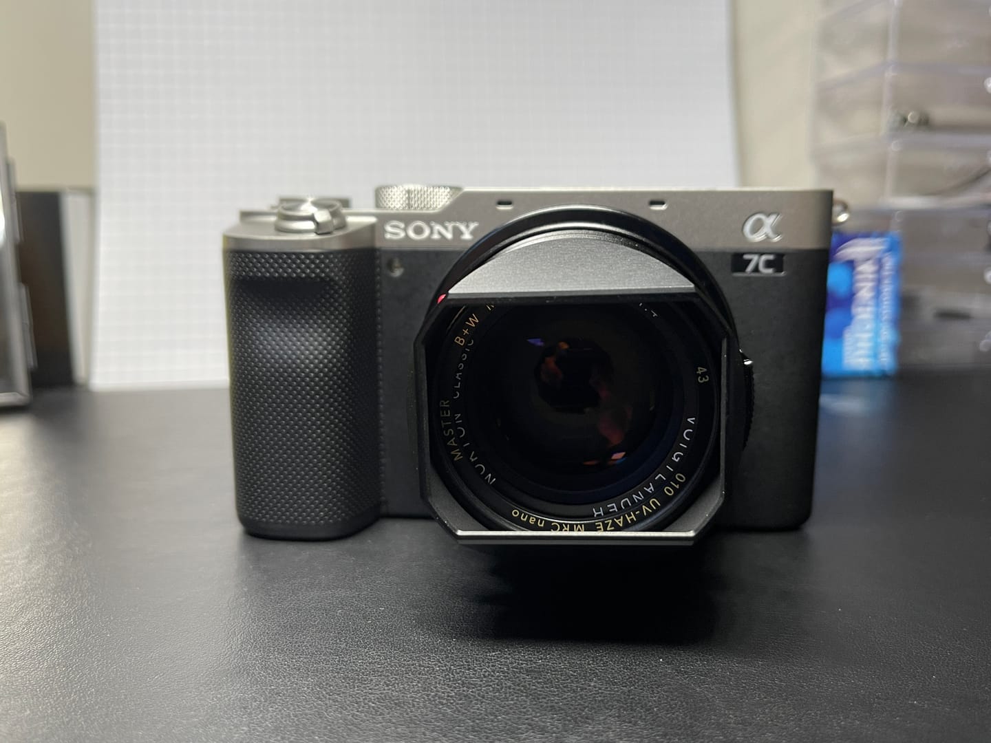 Customer photo review of Square Lens Hood for Voigtlander 35/40/50mm (Black Aluminum) v2