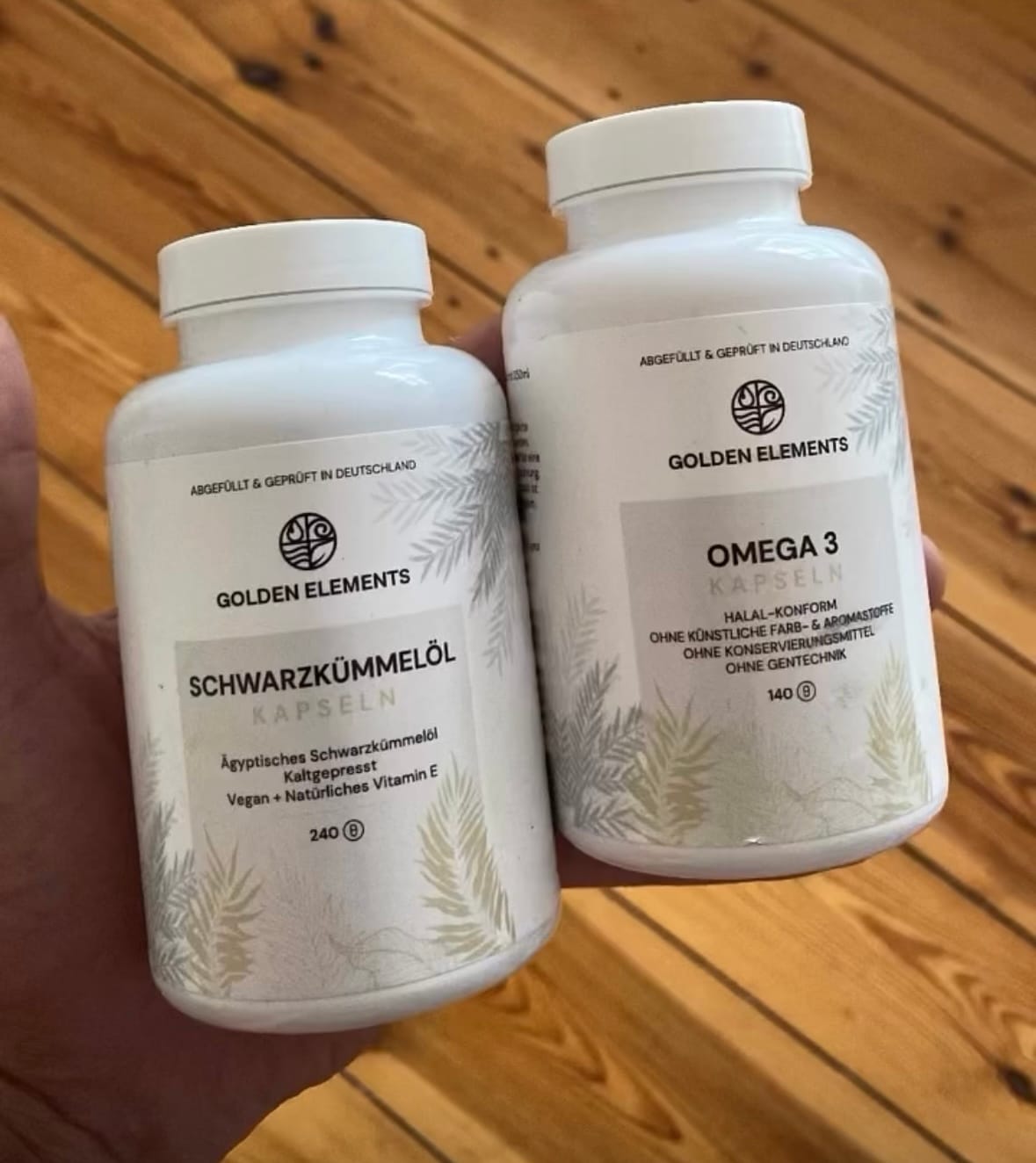 Customer photo review of Omega 3 Halal Triglyceride - 140 Softgels
