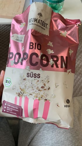 Customer photo review of Bio Popcorn Süß