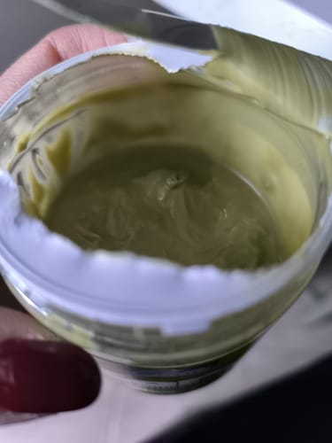 Customer photo review of Crema spalmabile proteica gusto pistacchio