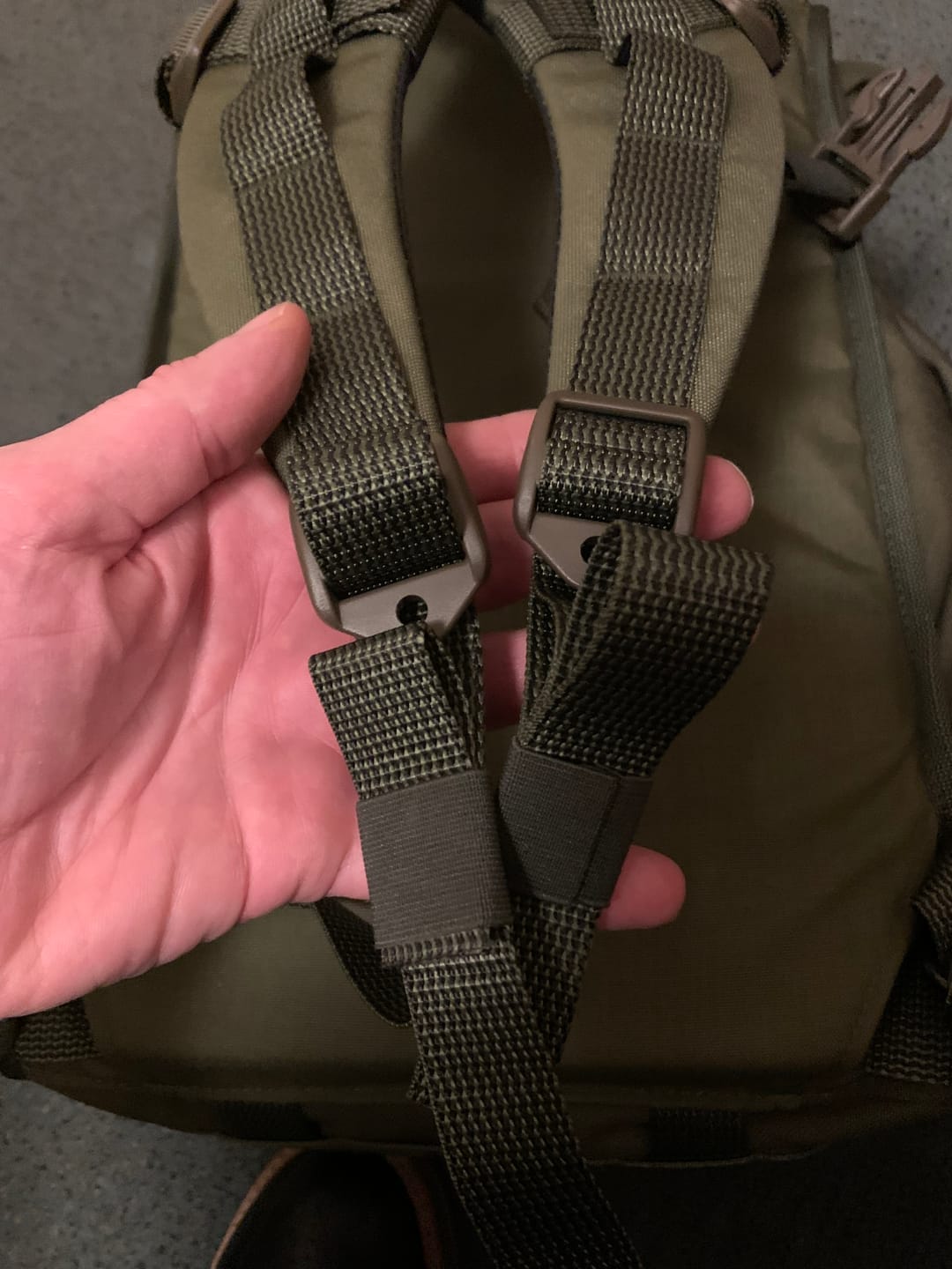 Customer photo review of Elastic strap keepers
