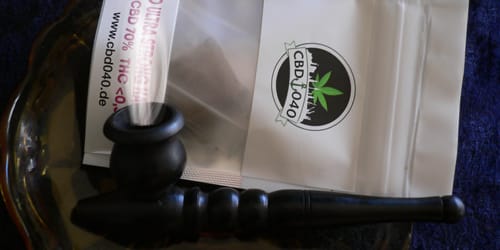 Customer photo review of CBD Haschisch Ultra Strong 70% CBD