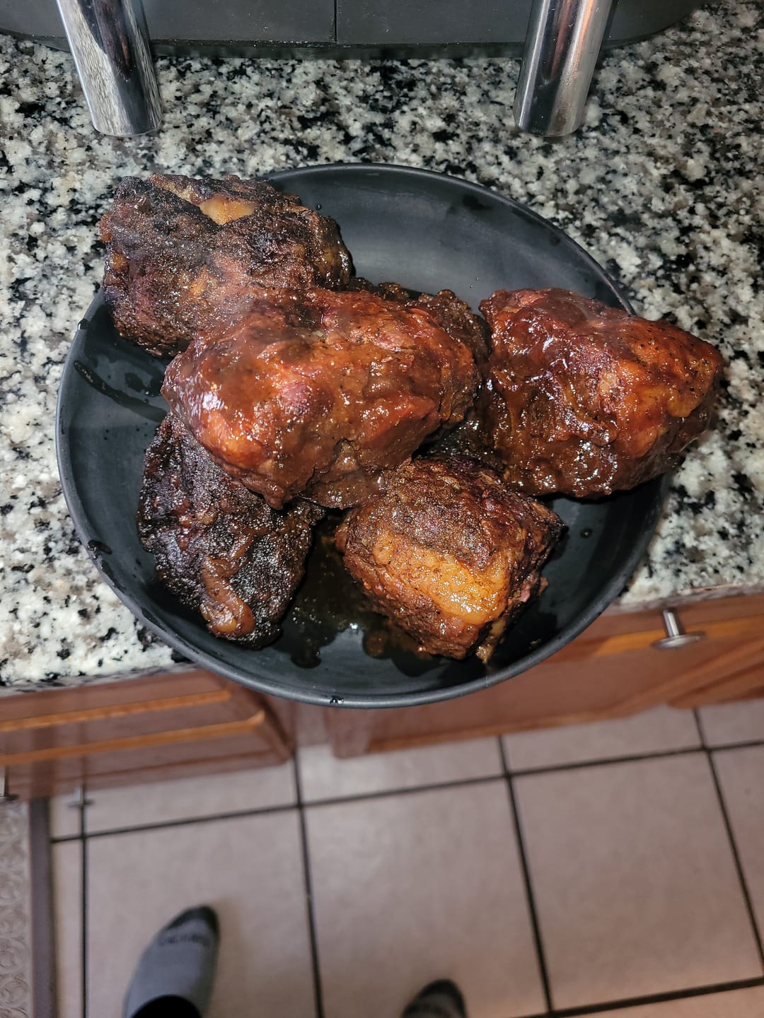 Customer photo review of Oxtail Nuggets - Texas Size Sampler Pack (4 lbs)