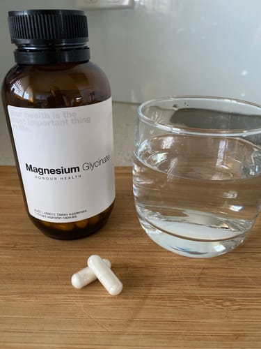 Customer photo review of Magnesium Glycinate (Pure & Unbuffered) - 110 Capsules