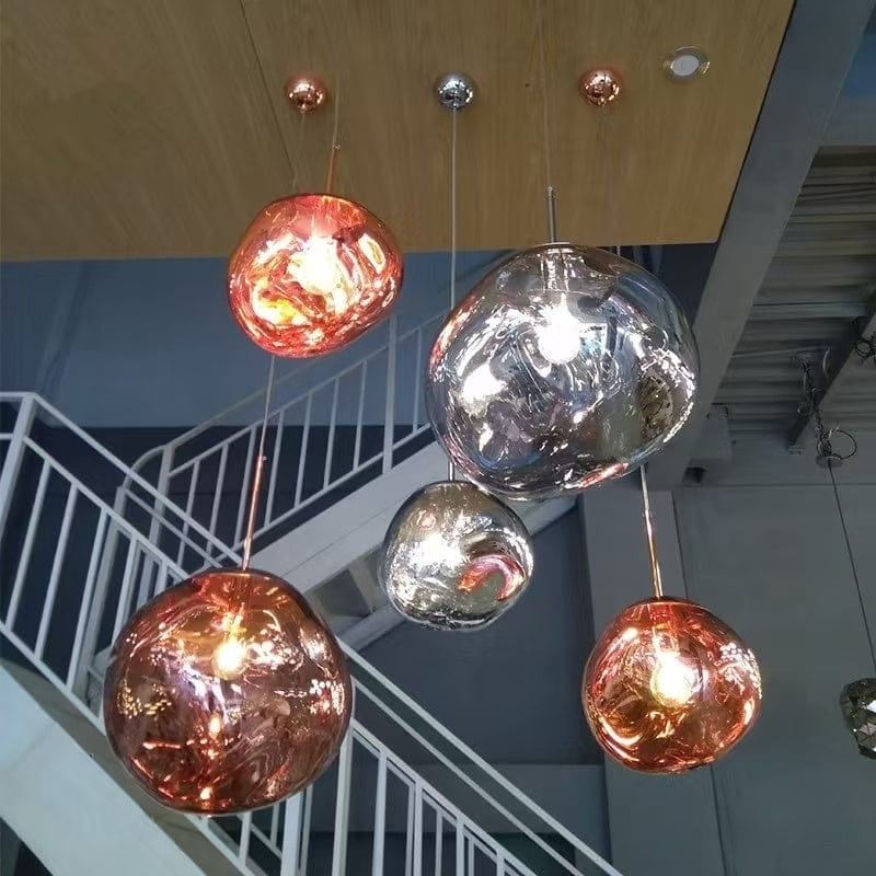 Customer photo review of Tambora Lava Pendant Light, Bulb Version