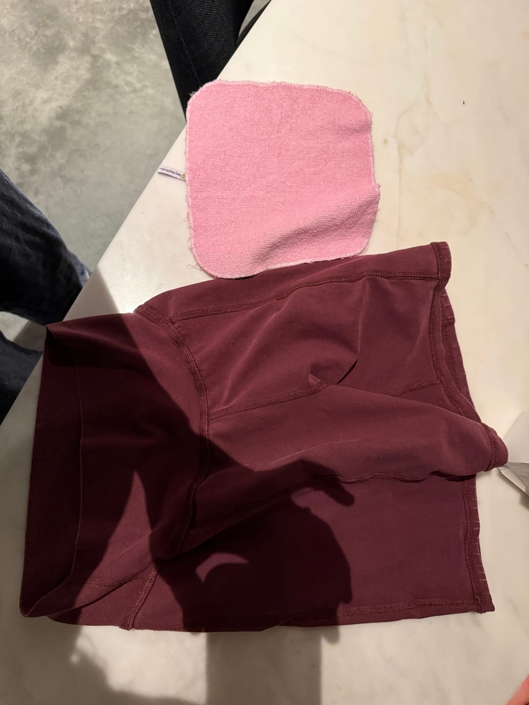 Customer photo review of Hemp Bike Short with Pockets