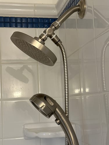 Customer photo review of 3-Way Shower Arm Diverter