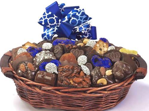 Customer photo review of Vegan/Parve Chocolate Gift Basket 2 lb