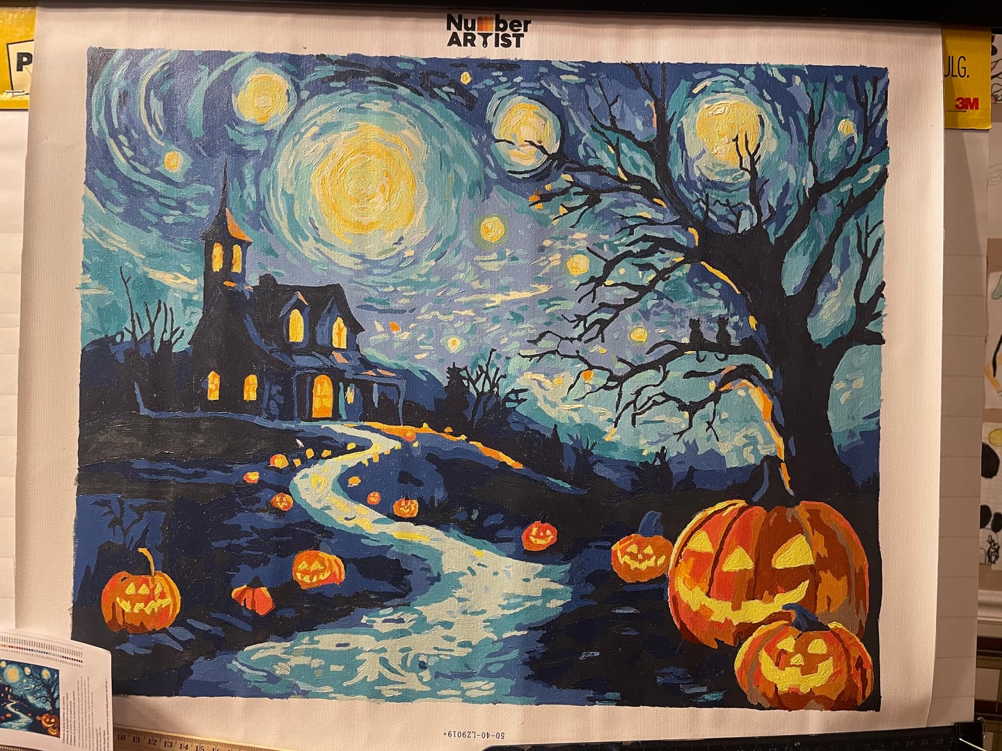 Customer photo review of Starry Night Halloween