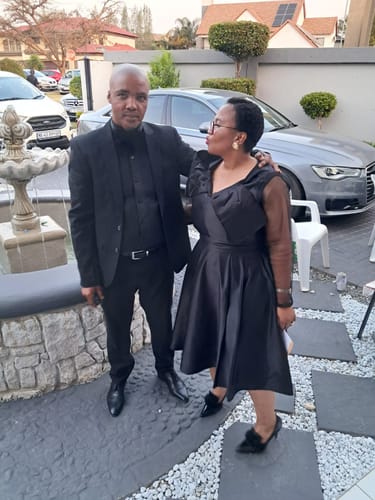 Nonhlanhla M. review of Plus Size Cross Fold Box Pleated Dress image 1 out of 1