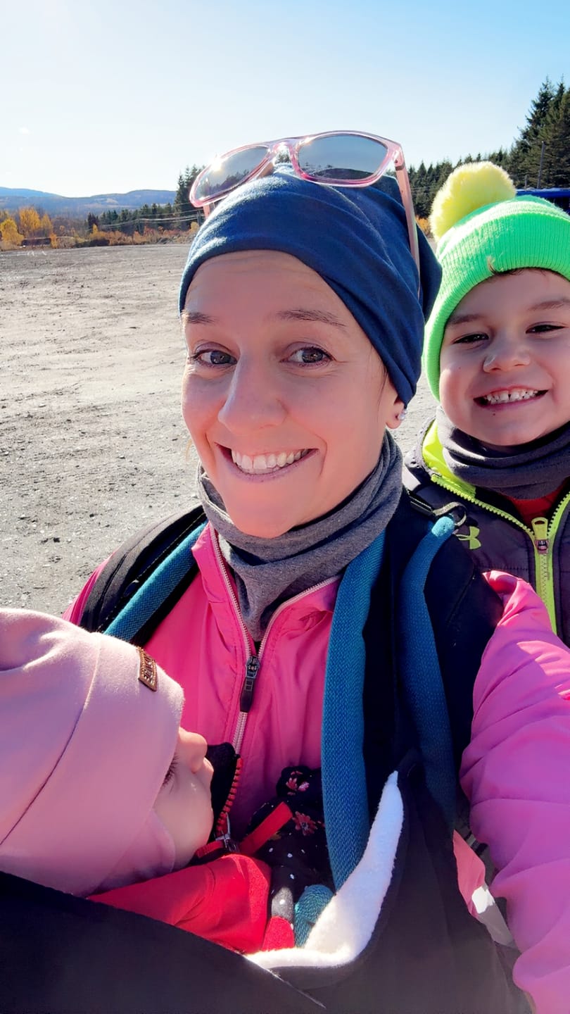 Customer photo review of Porte-bébé TREK 2.0 x ActivMom | Boréale