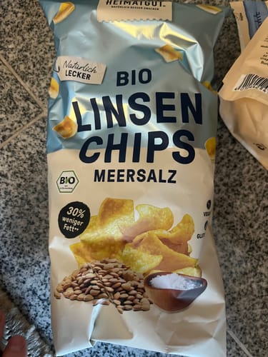 Customer photo review of Bio Linsen Chips Meersalz