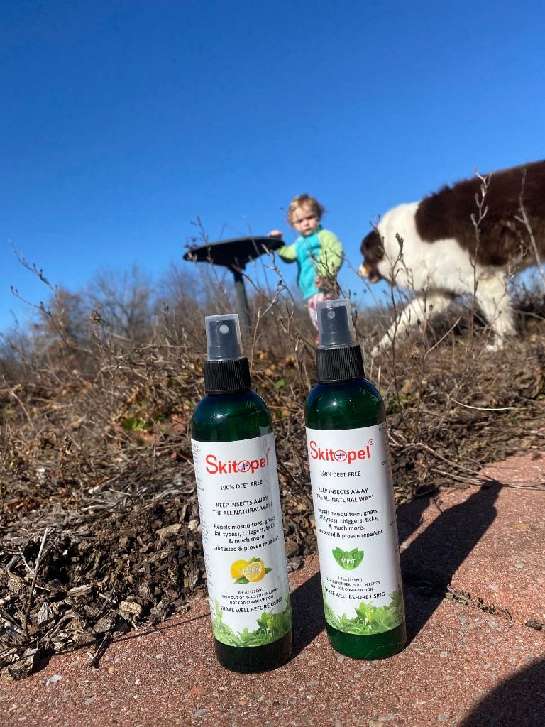 Customer photo review of Skitopel® Lemon Insect Repellent Spray - for the Ulitmate Powerful, Chemical-Free Protection