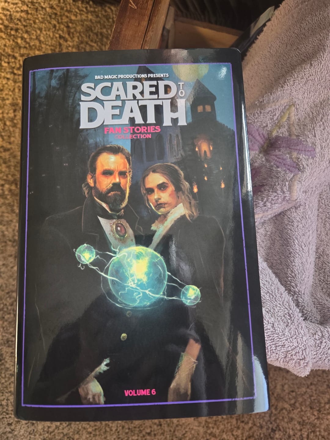Customer photo review of Scared To Death Book Vol 6 SIGNED