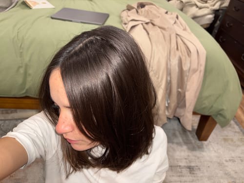 Customer photo review of Weightless Shampoo