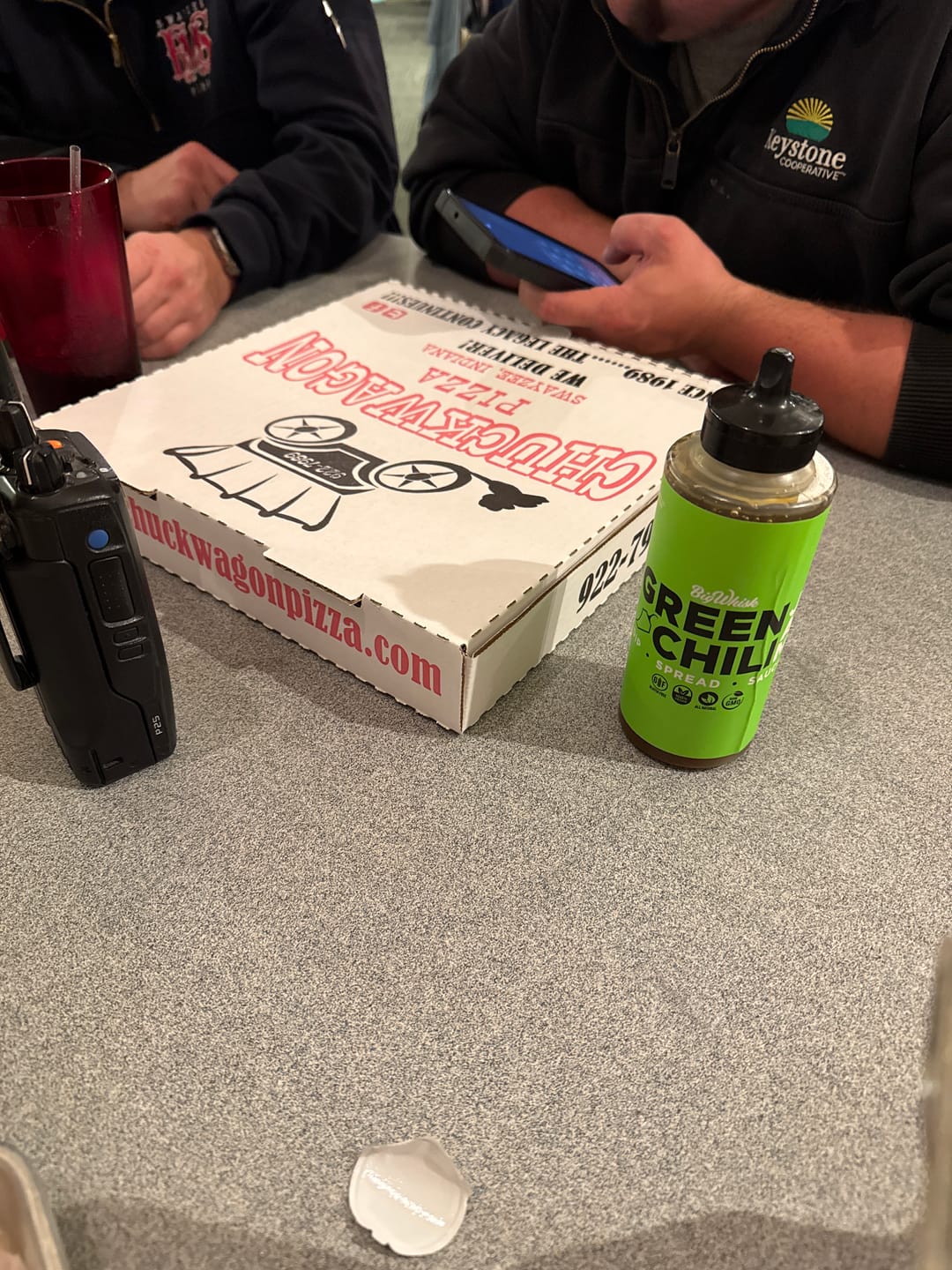 Customer photo review of Green Chili Jam Squeeze Bottle