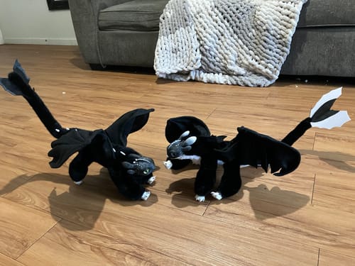 Customer photo review of Nightlight fury dragon