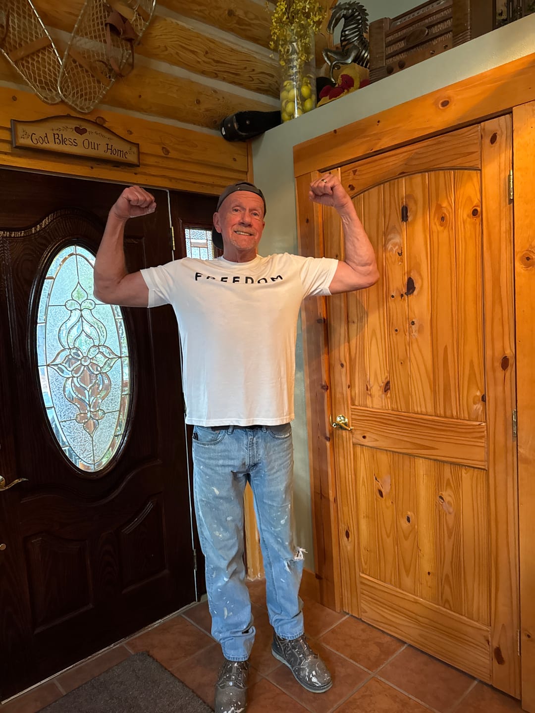 Customer photo review of Freedom CK T-Shirt