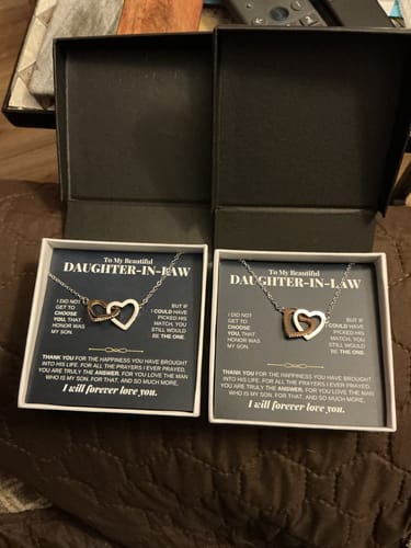 Customer photo review of Daughter-in-law - Beautiful Gift Set - SS232