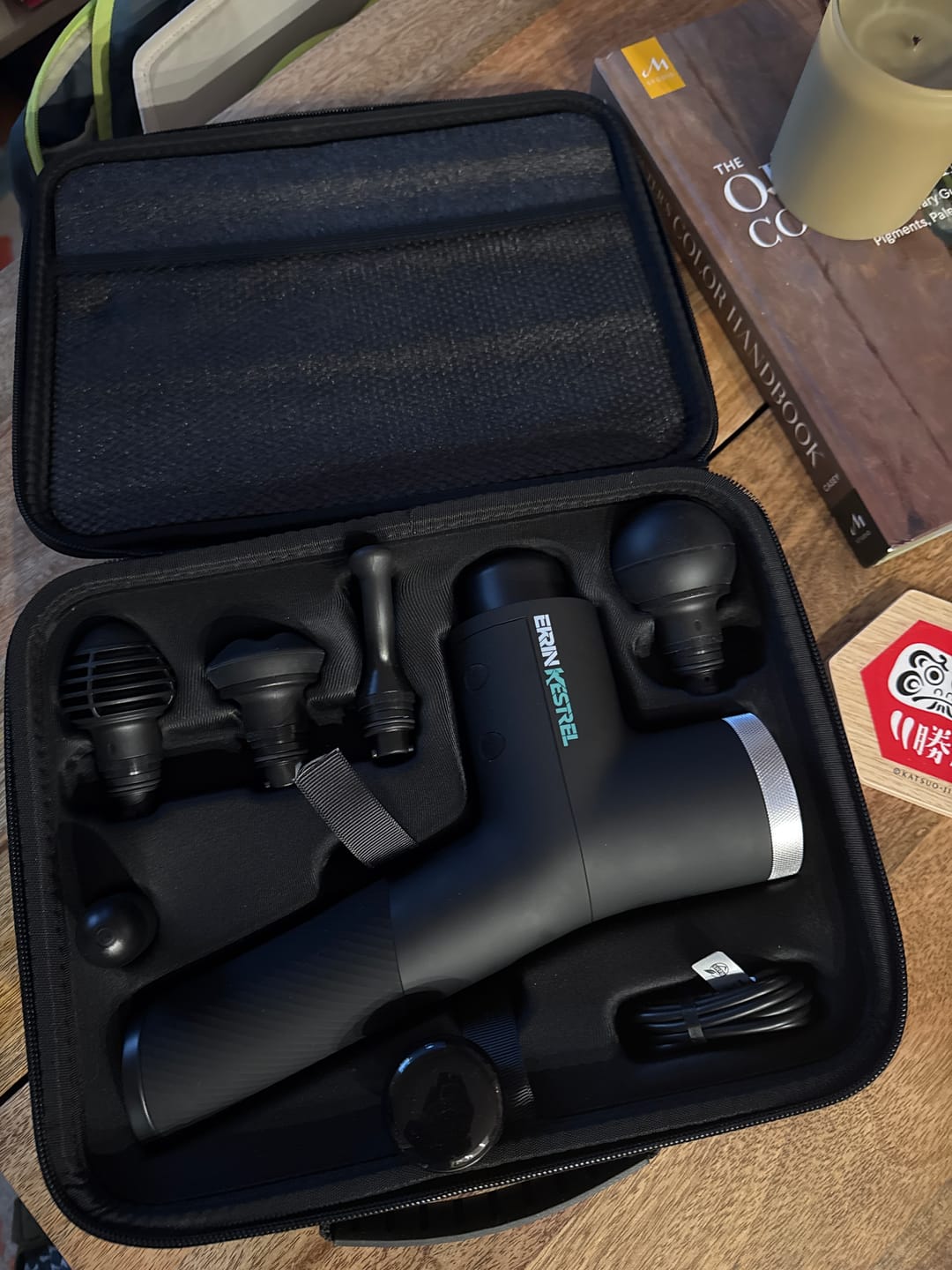 Customer photo review of Kestrel Percussion Massager
