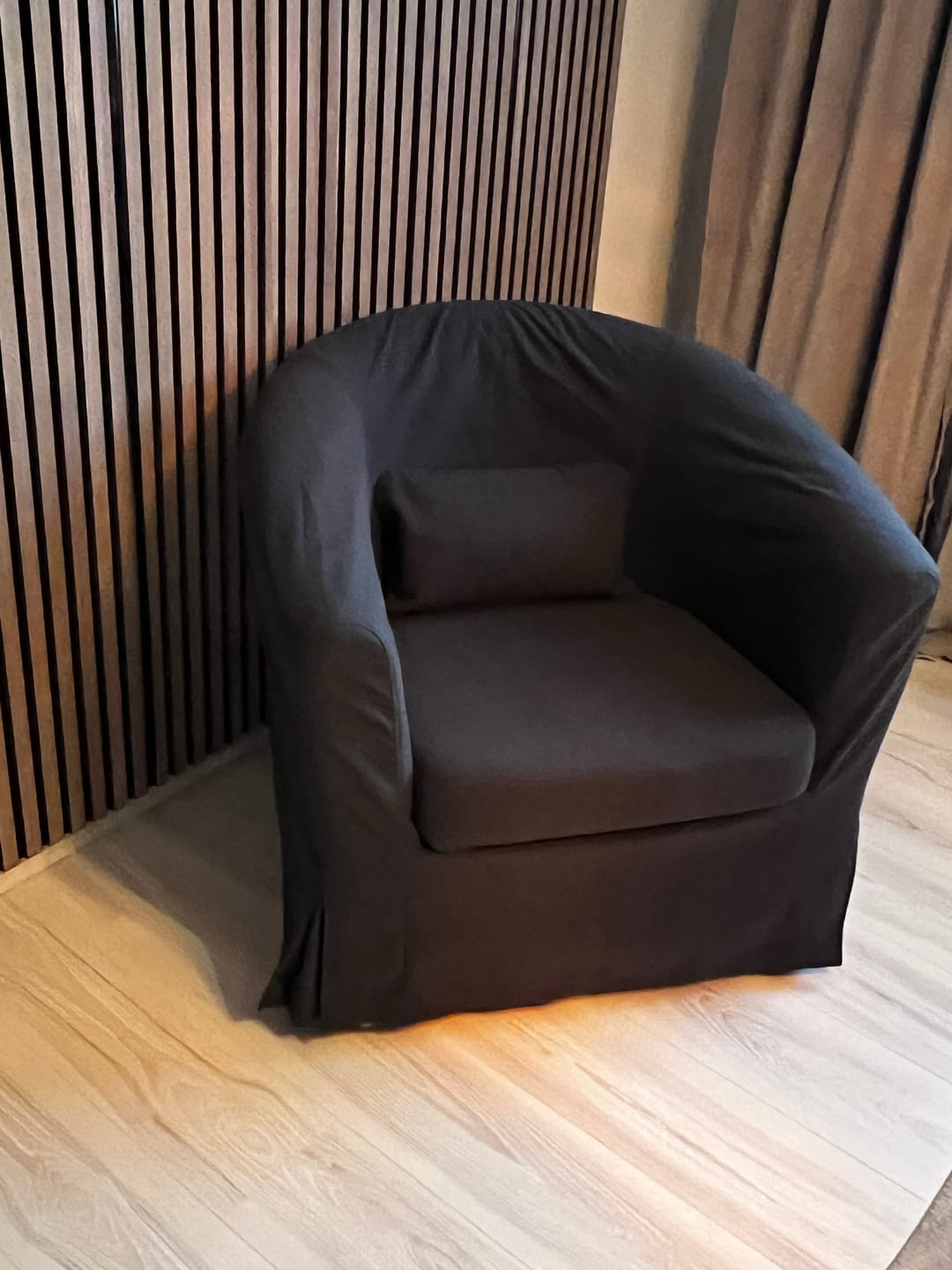 Customer photo review of EKTORP IKEA Footstool Cover