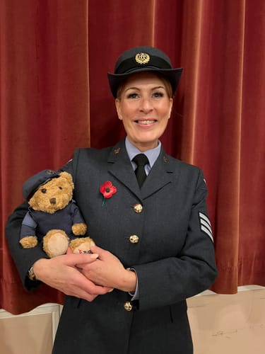 Hayley review of Royal Air Force Cadet Bear image 1 out of 1