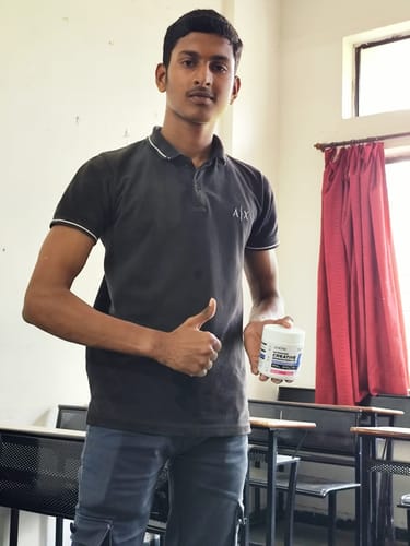 Customer photo review of Wellcore - Pure Micronised Creatine Monohydrate (122g, 33 Servings) Fruit Fusion