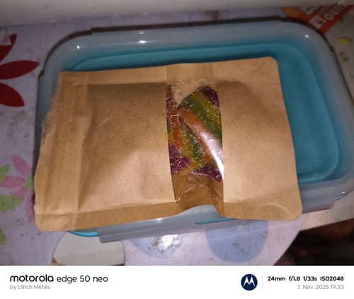 Customer photo review of THC Spacegummies Rainbow