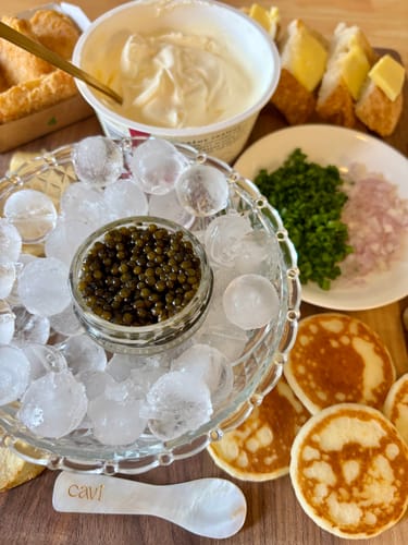 Customer photo review of Kaluga Hybrid Caviar