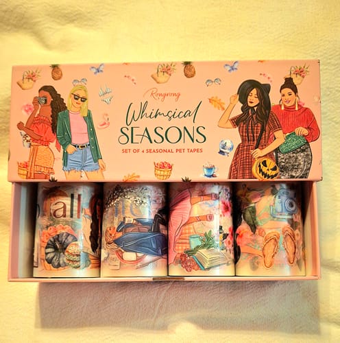 Customer photo review of Whimscal Seasons Pre-cut PET Tape Box