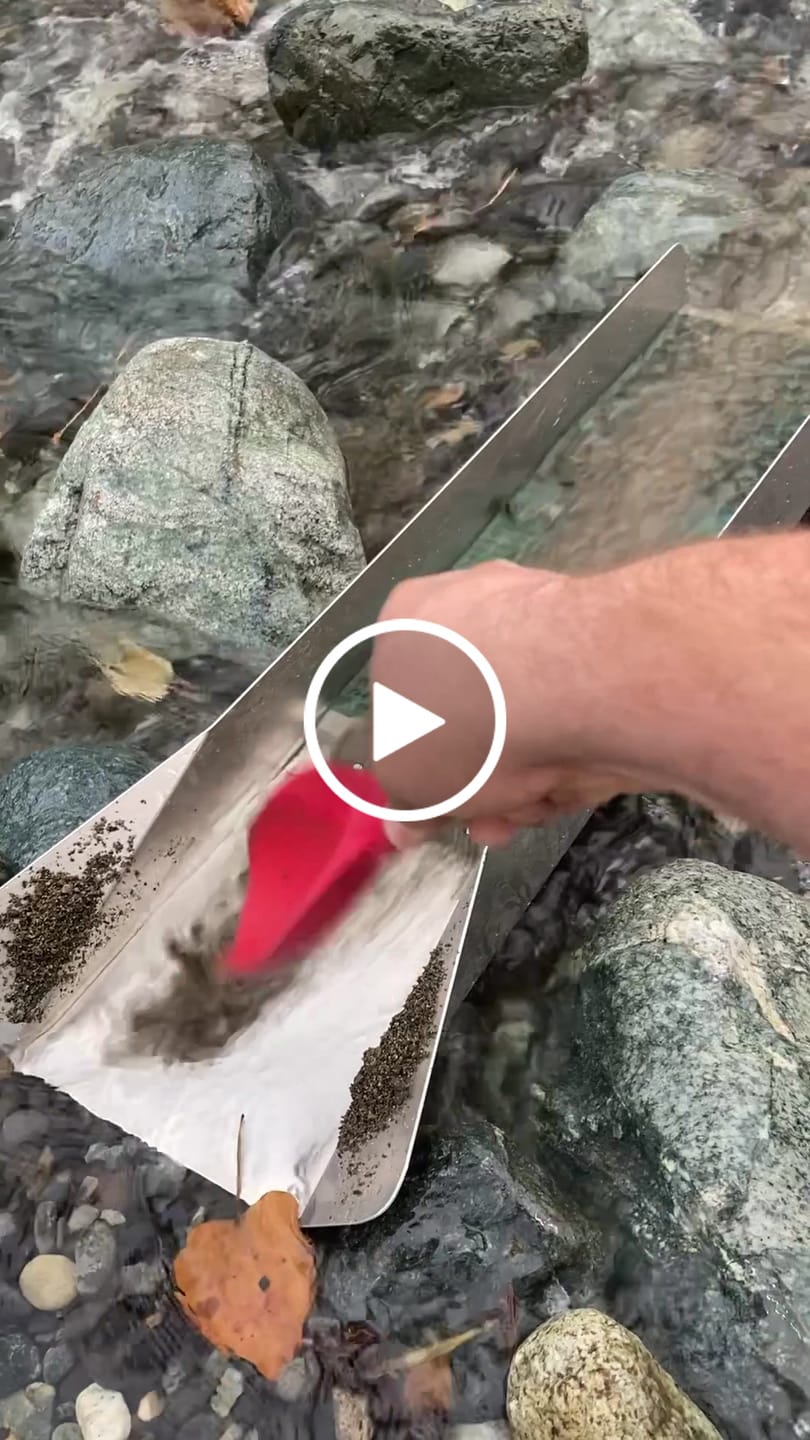 Customer video review of 8X35 Sluice Box with Dream Mat | Gold Prospecting Equipment