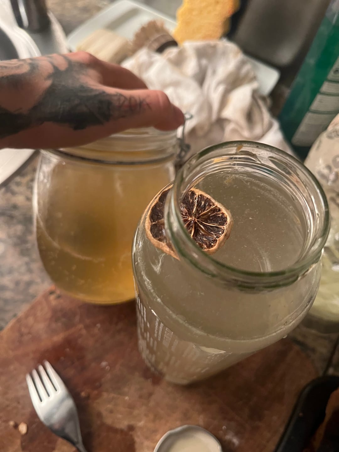 Customer photo review of BIO Wasserkefir-Kickstart: Potente Japankristalle (30g)