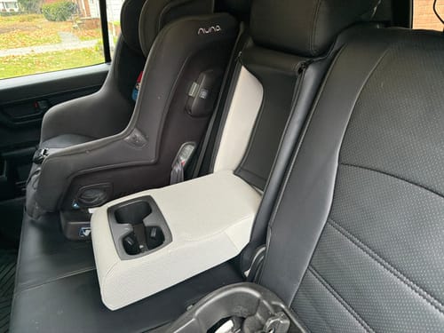 Customer photo review of Premium Custom-Fit Seat Covers