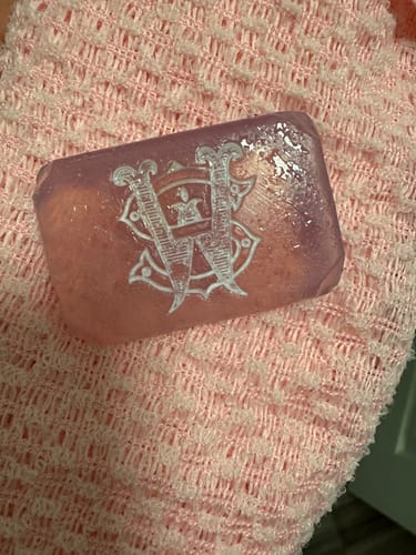 Customer photo review of Gypsy Rose Perfume Infused Soap Bar