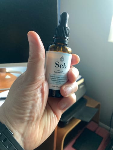 Customer photo review of Seb Natural Calming Serum