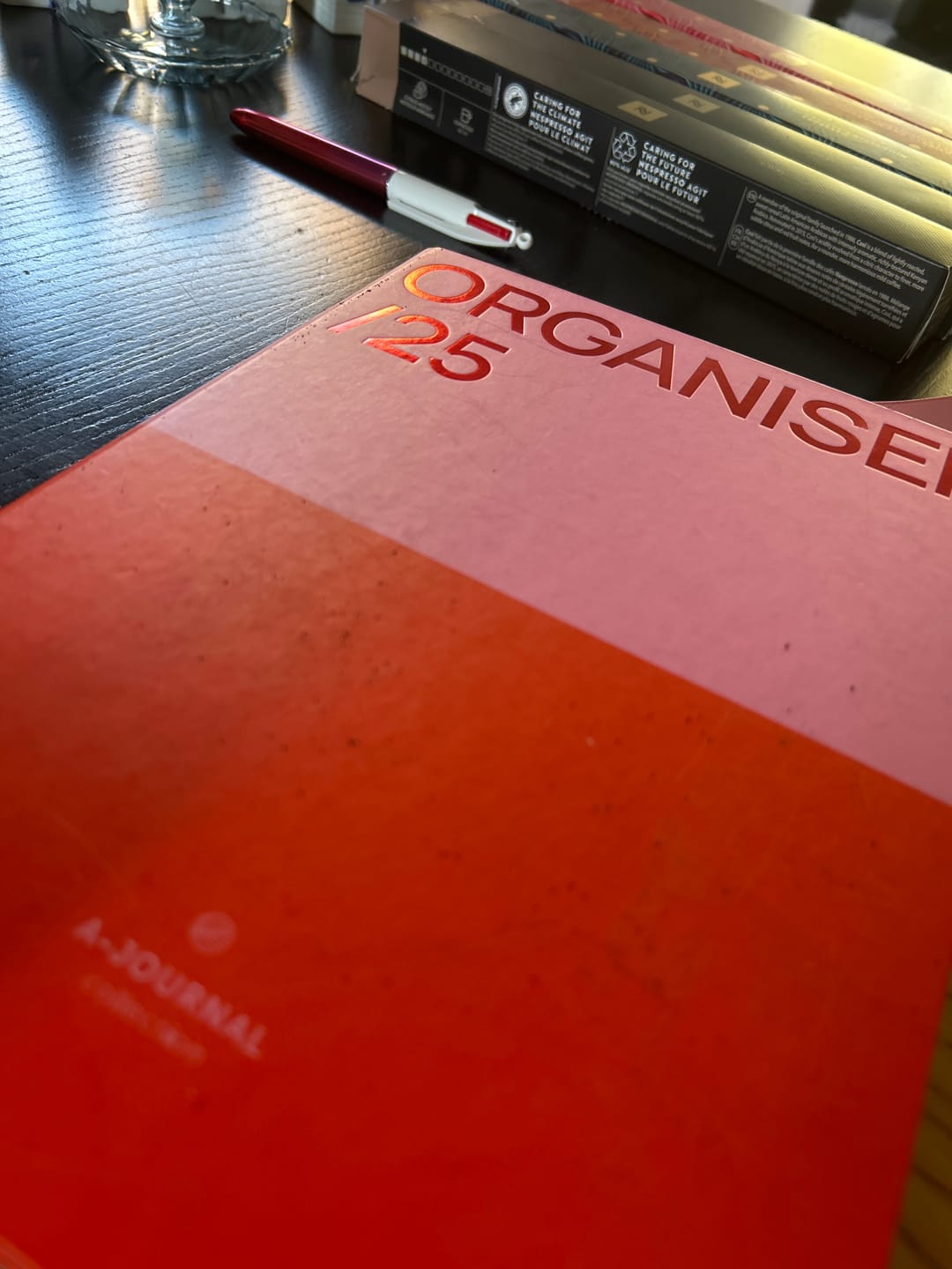 Customer photo review of A-Journal Agenda - Spiral diary 2026 (25×19)