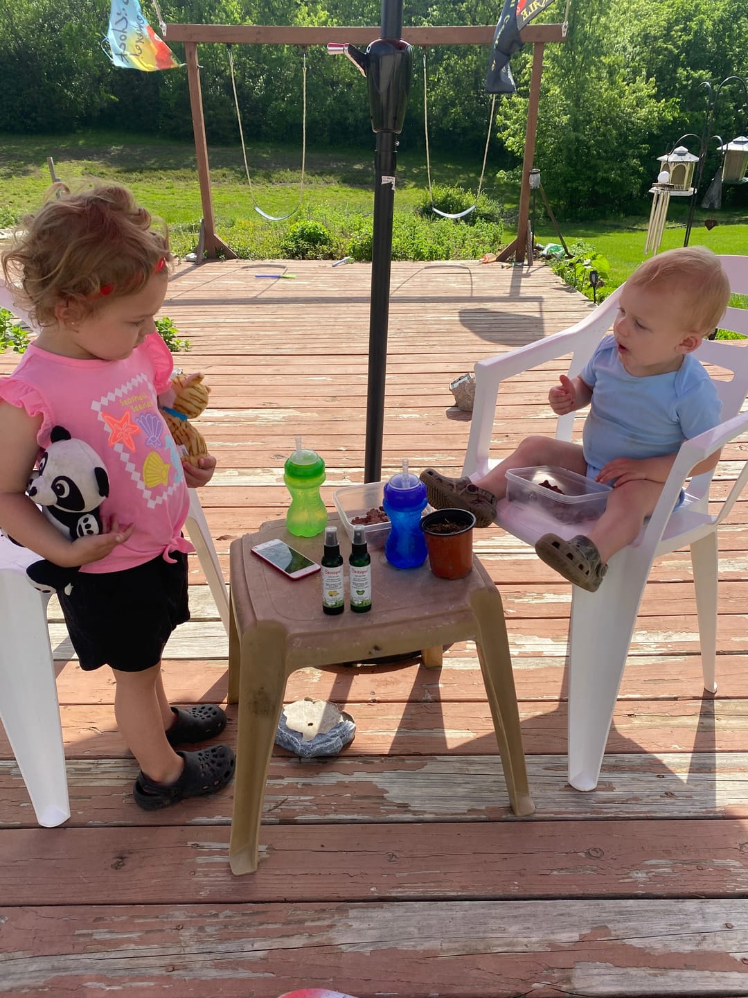 Customer photo review of Skitopel 8oz Lemon Insect Repellent Spray & 20oz Lavender Candle - Ultimate Bug Protection & Relaxation