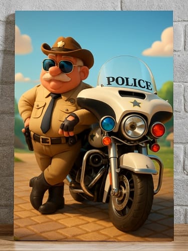 Uwe S. review of Personalisierte Leinwand - Portrait im Disney-Stil image 1 out of 1