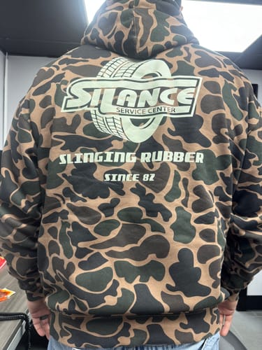 Customer photo review of Custom Heavyweight Camo-Styled Hoodie - IND4000
