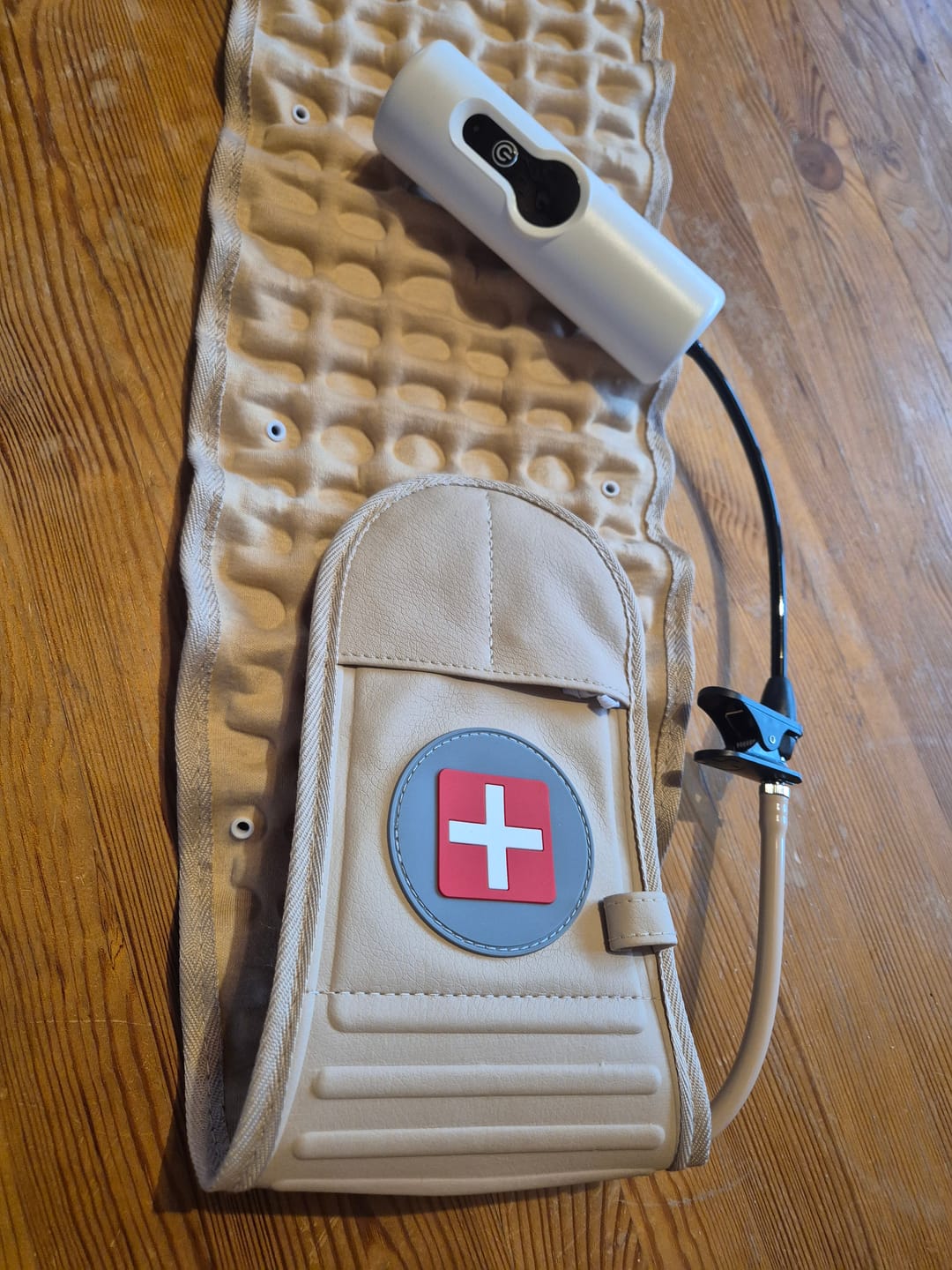 Customer photo review of Automatische Luftpumpe für den Lumbara® Gürtel