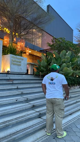 Customer photo review of 9FORTY A-Frame Trucker Oakland Athletics Check Flag Green Snapback