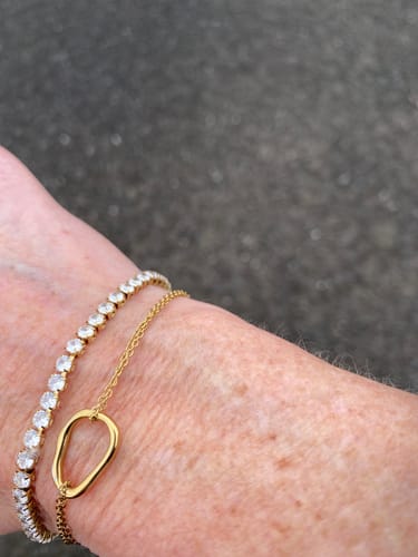 Customer photo review of Tennis Bracelet