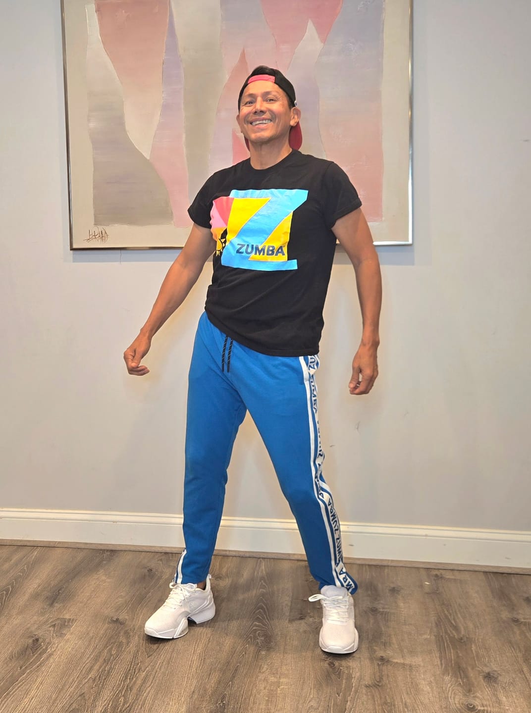 Customer photo review of Zumba Air Stomp Remix II - White