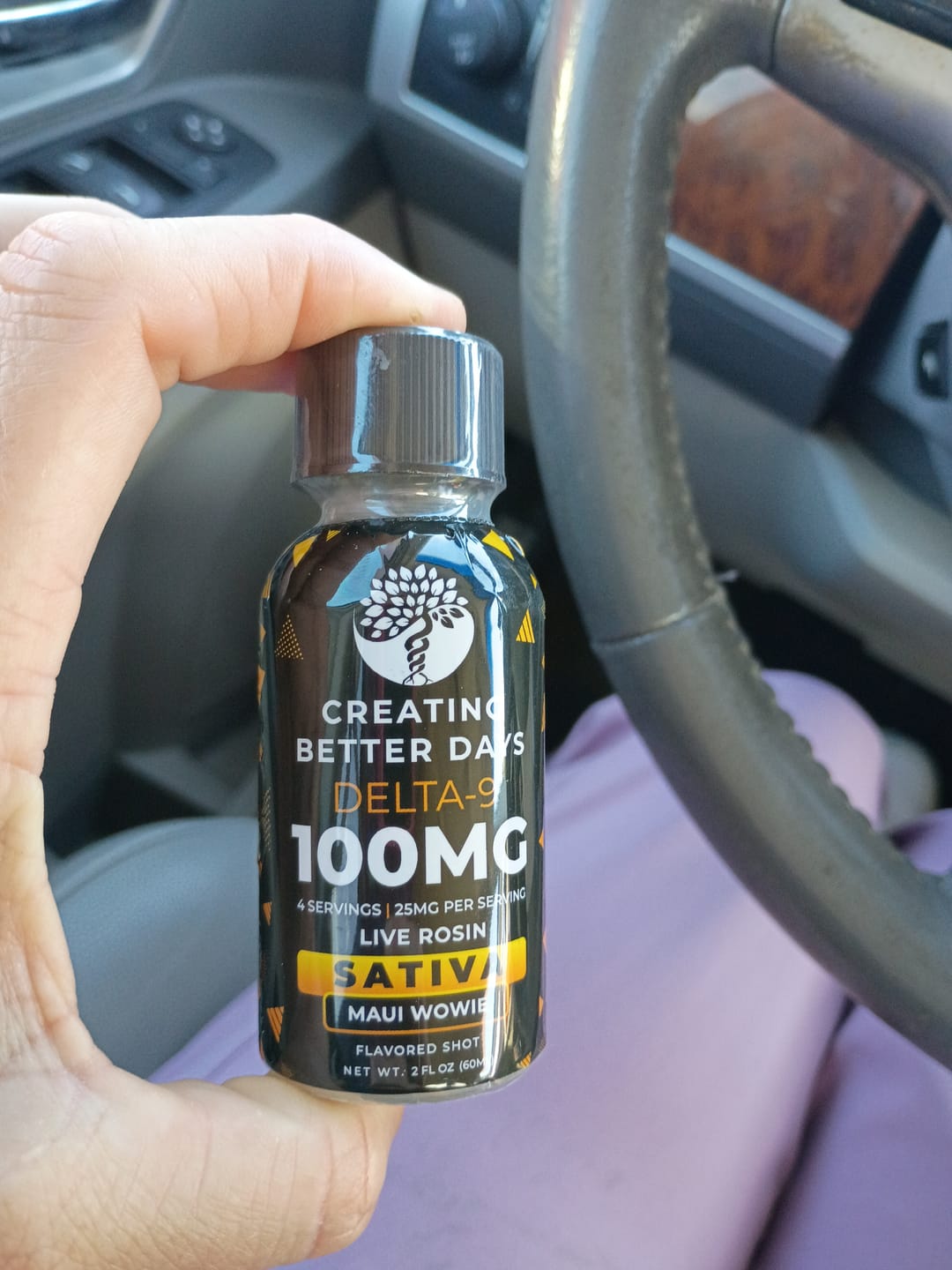 Customer photo review of NANO THC SHOT
