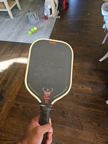 Customer photo review of The Loco 16mm Pickleball Paddle- Elongated (PRE-ORDER) (READ DESCRIPTION)