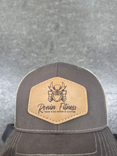 Customer photo review of Richardson 112 Custom Leather Patch Hat