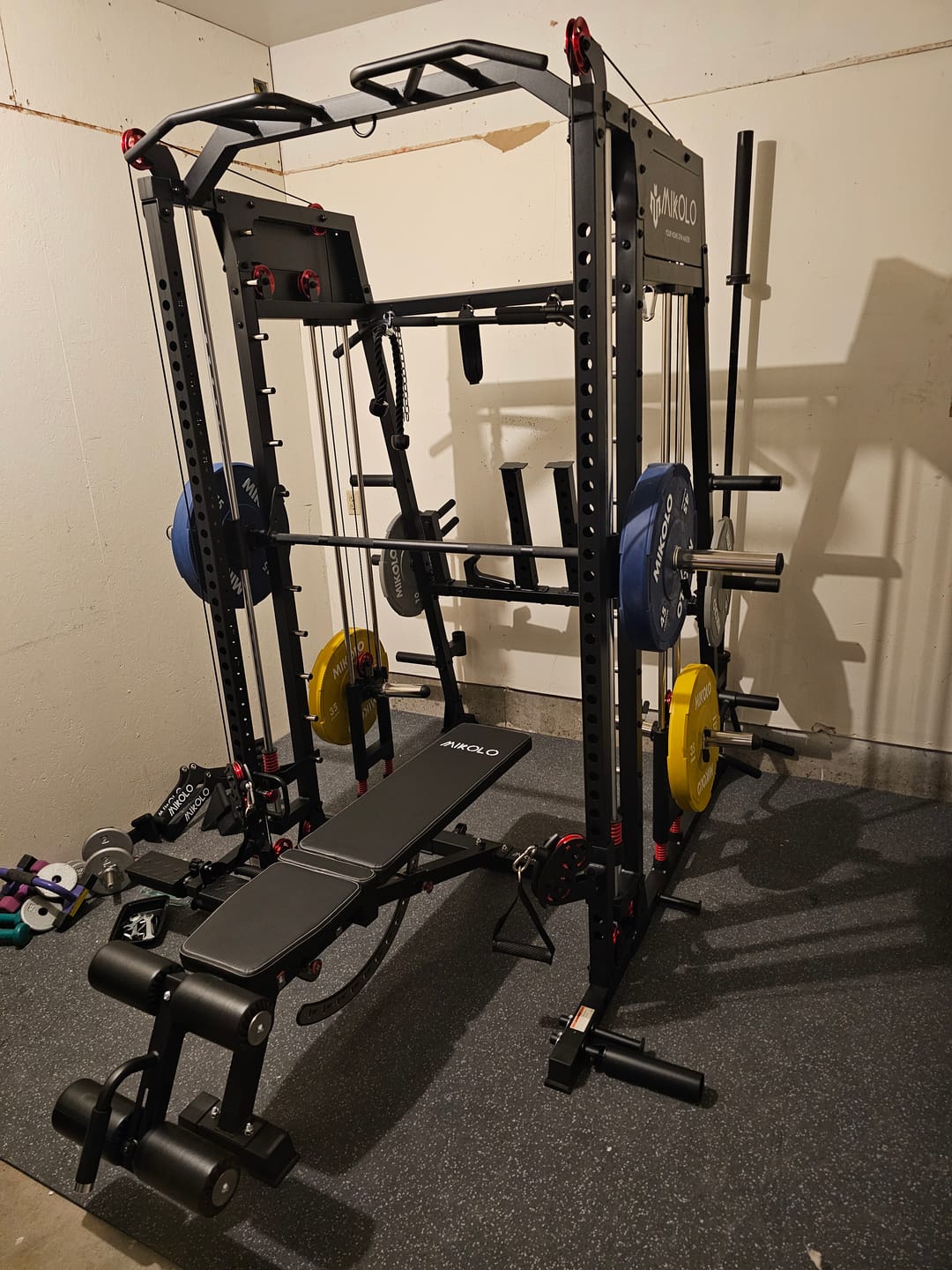 Customer photo review of M4-2.0 Ultra All-In-One Smith Machine Functional Trainer (UPGRADED)