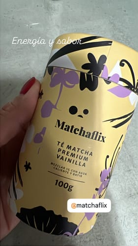 Customer photo review of Té Matcha Premium Vainilla